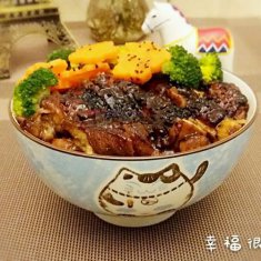 照烧鸡排饭的做法